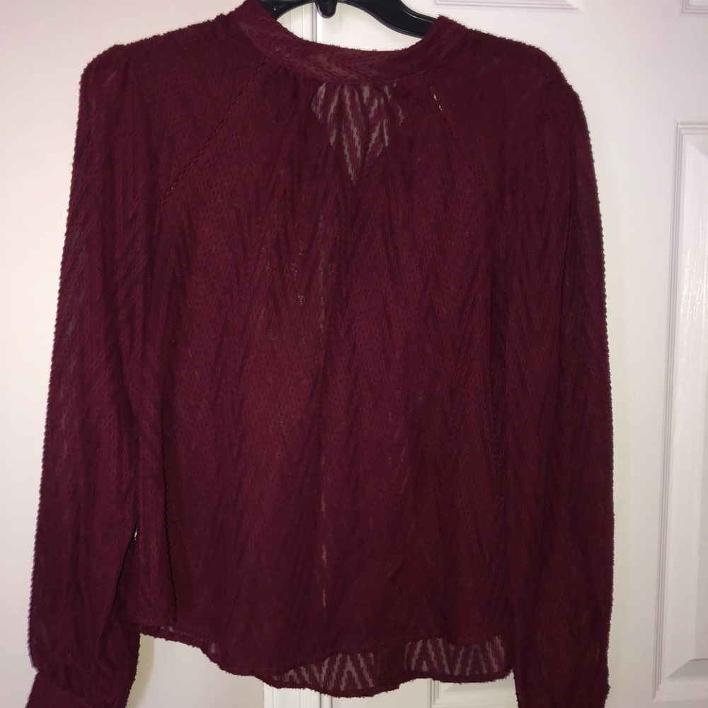 Free people sheer shirt
